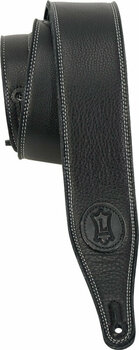 Leather guitar strap Levys M17SS Leather guitar strap Black - 3
