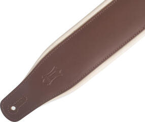 Gitarrengurt Levy's Amped Leather Brown Gitarrengurt - 1