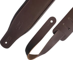 Λουράκι κιθάρας Levy's Amped Leather Λουράκι κιθάρας Dark Brown - 1