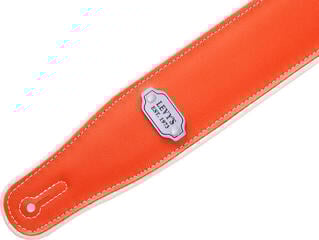 Gitarrengurt Levy's Reversible Vinyl Gitarrengurt Orange & Teal - 1