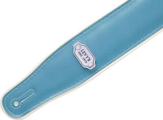 Gitarrengurt Levy's Reversible Vinyl Gitarrengurt Orange & Teal - 2