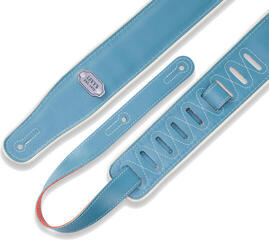 Gitarrengurt Levy's Reversible Vinyl Gitarrengurt Orange & Teal - 3