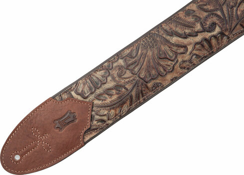 Leather guitar strap Levys M4WP-002 Leather guitar strap Palm Pecan - 2