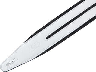 Remen za gitaru Levy's Double Racing Stripe Remen za gitaru White - 2