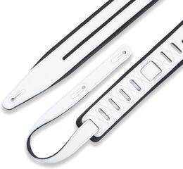 Remen za gitaru Levy's Double Racing Stripe Remen za gitaru White - 3