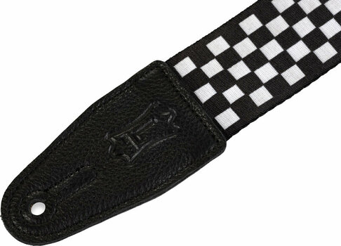 Textile guitar strap Levys MP-28 Print Series 2" Polyester Guitar Strap Chequered - 2
