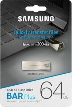 Napęd flash USB Samsung BAR Plus 64GB MUF-64BE3/APC - 7