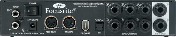 FireWire zvučna kartica Focusrite SAFFIRE PRO 24 DSP - 3