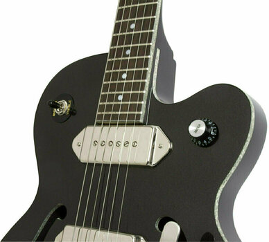 Semi-akoestische gitaar Epiphone ES WildKat Black Royale - 2