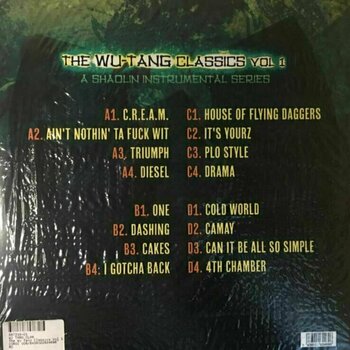 Disque vinyle Wu-Tang Clan - The Wu-Tang Classics Vol. 1 (A Shaolin Instrumental Series) (2 LP) - 6
