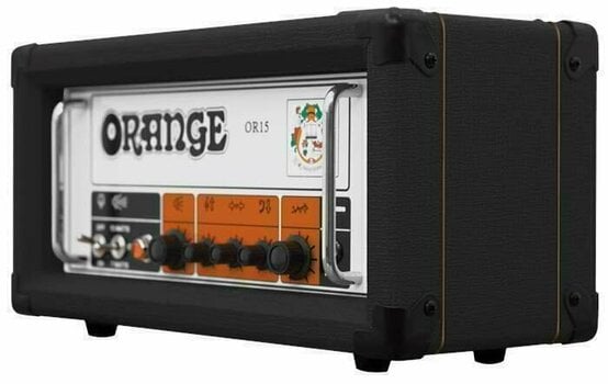 Wzmacniacz gitarowy lampowy Orange OR15H BK Black - 2