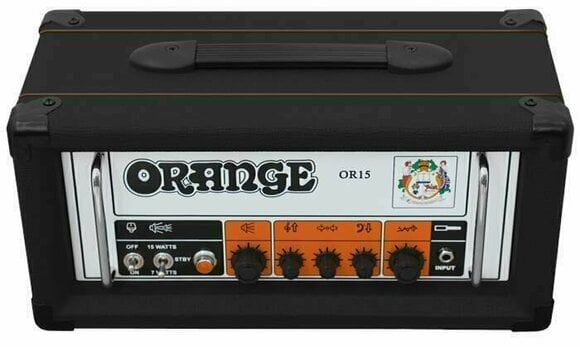 Lampový kytarový zesilovač Orange OR15H BK Black - 3