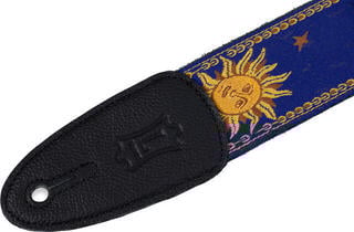Kytarový pás Levy's Sun Motif Kytarový pás Blue - 1