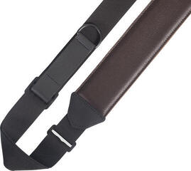 Gitarrengurt Levy's Leather Right Height Garment Leather 2.5  Dark Brown Gitarrengurt - 2