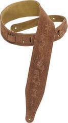 Curea de chitară Levy's Embossed Suede  Brown Kokopelli  Curea de chitară - 2