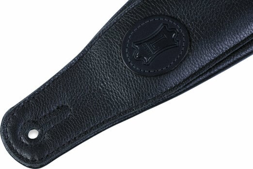 Leather guitar strap Levys MSSB2 Leather guitar strap Black - 3