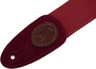 Kytarový pás Levy's Signature Cotton Kytarový pás Red - 1