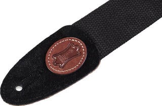 Textil gitár heveder Levy's Signature Cotton 2.0 XL  Textil gitár heveder Black - 1