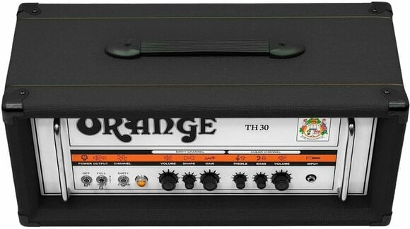 Csöves gitárerősítők Orange Thunder 30H V2 BK Black - 3