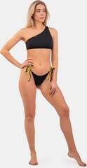 Strój kąpielowy damski Nebbia One Shoulder Bandeau Bikini Top Black S Strój kąpielowy damski - 5