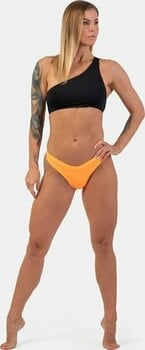 Badetøj til kvinder Nebbia One Shoulder Bandeau Bikini Top Sort S - 10