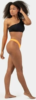 Badetøj til kvinder Nebbia One Shoulder Bandeau Bikini Top Sort S - 12