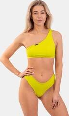 Strój kąpielowy damski Nebbia One Shoulder Bandeau Bikini Top Green - 1