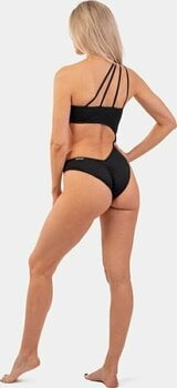 Badetøj til kvinder Nebbia One Shoulder Asymmetric Monokini Black S - 5