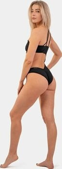 Ženski kupaći kostimi Nebbia One Shoulder Asymmetric Monokini Black S - 6