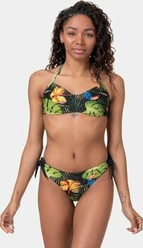 Дамски бански Nebbia Earth Powered Bikini Top Jungle Green S - 3