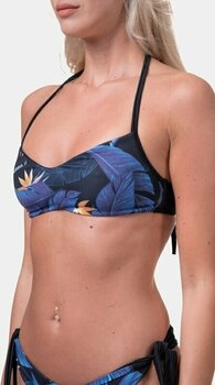 Ženske kopalke Nebbia Earth Powered Bikini Top Ocean Blue S - 3