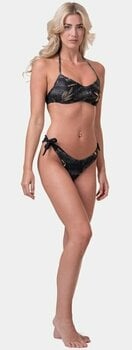 Strój kąpielowy damski Nebbia Earth Powered Bikini Top Volcanic Black M - 5