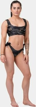 Badetøj til kvinder Nebbia Earth Powered Brasil Bikini Bottom Volcanic Black S - 11