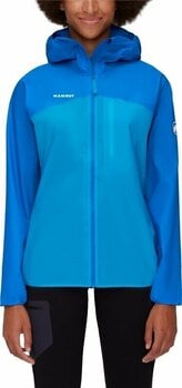 Giacca outdoor Mammut Kento Light HS Hooded Women Ice/Gentian XS Giacca outdoor - 2
