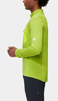 Outdoor Hoodie Mammut Aenergy Light ML Half Zip Pull Men Highlime/Granit 2XL Outdoor Hoodie - 3
