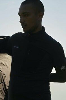 Outdoor Hoodie Mammut Aenergy Light ML Half Zip Pull Men Highlime/Granit 2XL Outdoor Hoodie - 8