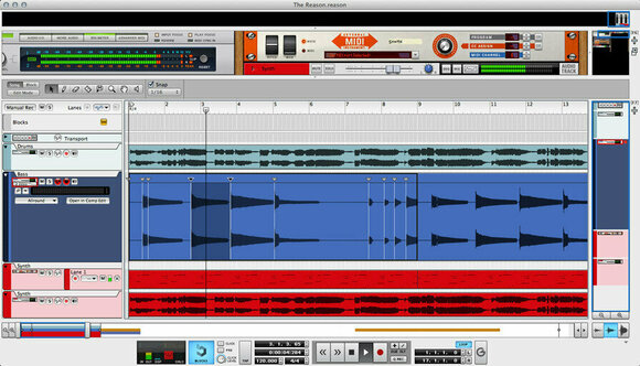 Oprogramowanie studyjne DAW Propellerhead Reason 7 - 3
