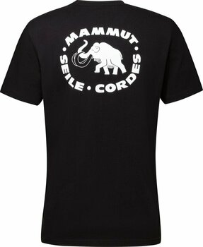 Outdoor T-Shirt Mammut Seile Men Cordes Black S T-Shirt - 2