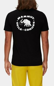 Ulkoilu t-paita Mammut Seile Men Cordes Black S T-paita - 5