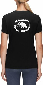 Outdoor T-Shirt Mammut Seile Women Cordes Black M Outdoor T-Shirt - 5
