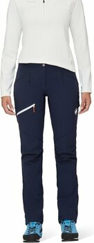 Friluftsbyxor Mammut Taiss SO Women Marine 32 Friluftsbyxor - 2