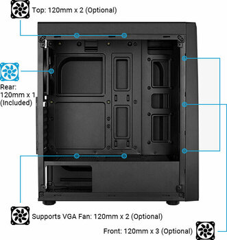 Desktop-pc til gaming Prestigio Time to Play i5-11600KF - 4