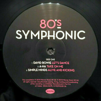 Disco de vinil Various Artists - 80S Symphonic (LP) - 2