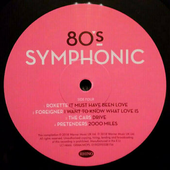 Vinyylilevy Various Artists - 80S Symphonic (LP) - 5