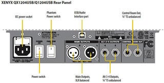 Mixing Desk Behringer XENYX Q1204 USB Mixing Desk - 1