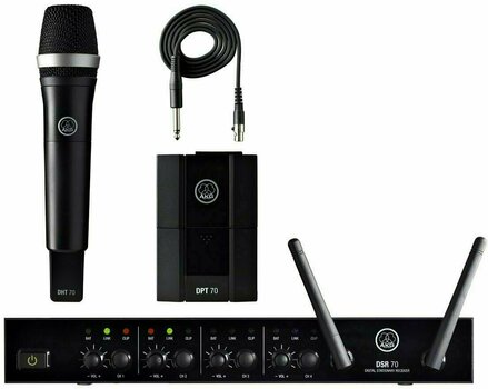 Бежични сет AKG DMS70 Wireless microphone system - 3