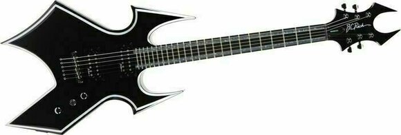 Guitarra elétrica BC RICH Trace Warbeast Onyx Black Guitar - 3