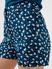 Korte broek J.Lindeberg Gwen Printed Golf Short Moroccan Blue Animal - 4