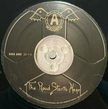 Vinyl Record Aerosmith - 1971: The Road Starts Hear (LP) - 3