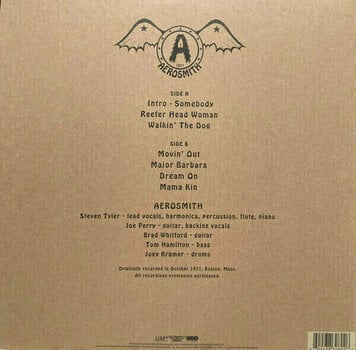 LP Aerosmith - 1971: The Road Starts Hear (LP) - 6